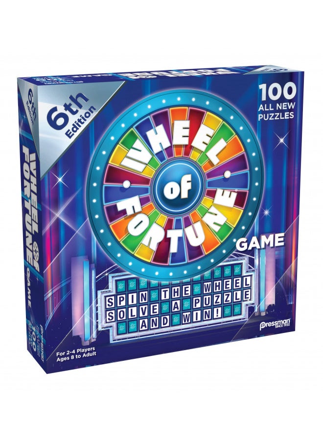 Wheel of Fortune Game: 6th Edition - Spin The Wheel, Solve A Puzzle, And Win by Pressman