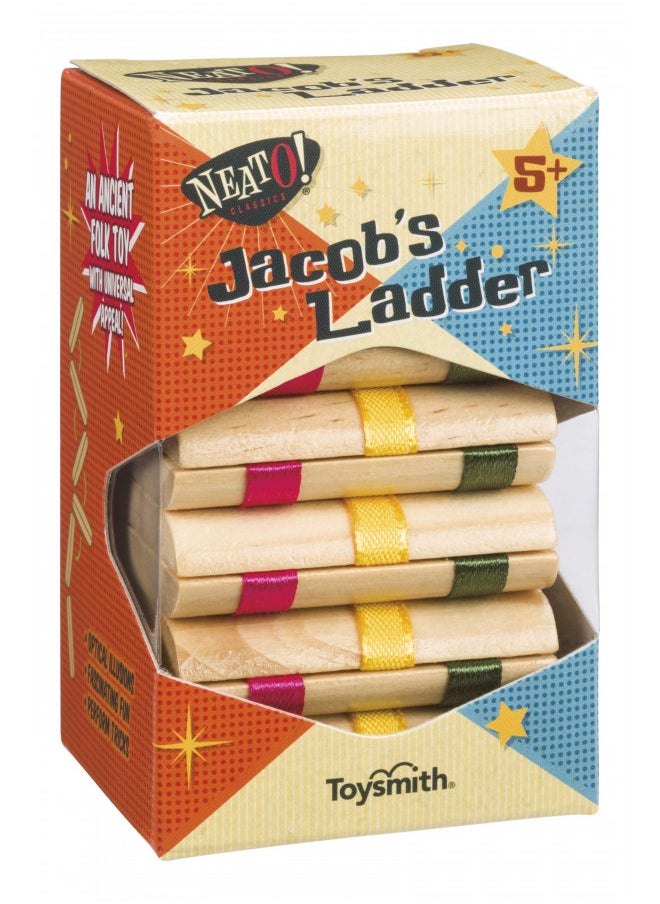 Neato Classics Jacob's Ladder Retro Wooden Puzzle Toy 6195