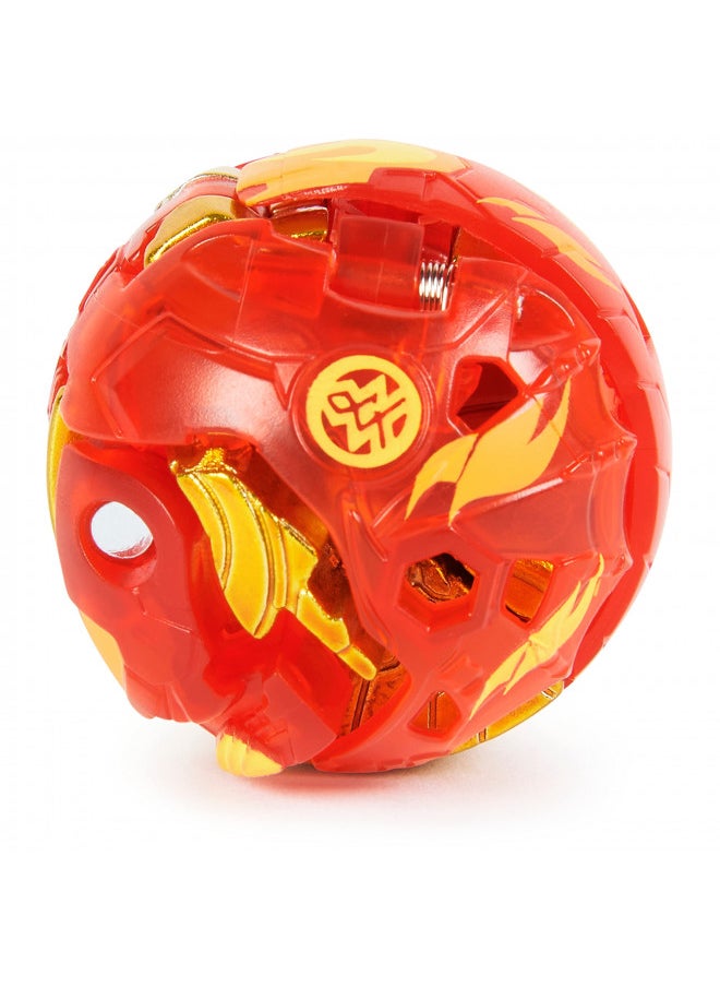 Bakugan Evolutions, Dragonoid (Red), Platinum Series True Metal Bakugan, 2 BakuCores and Character Card, Kids Toys for Boys, Ages 6 and Up