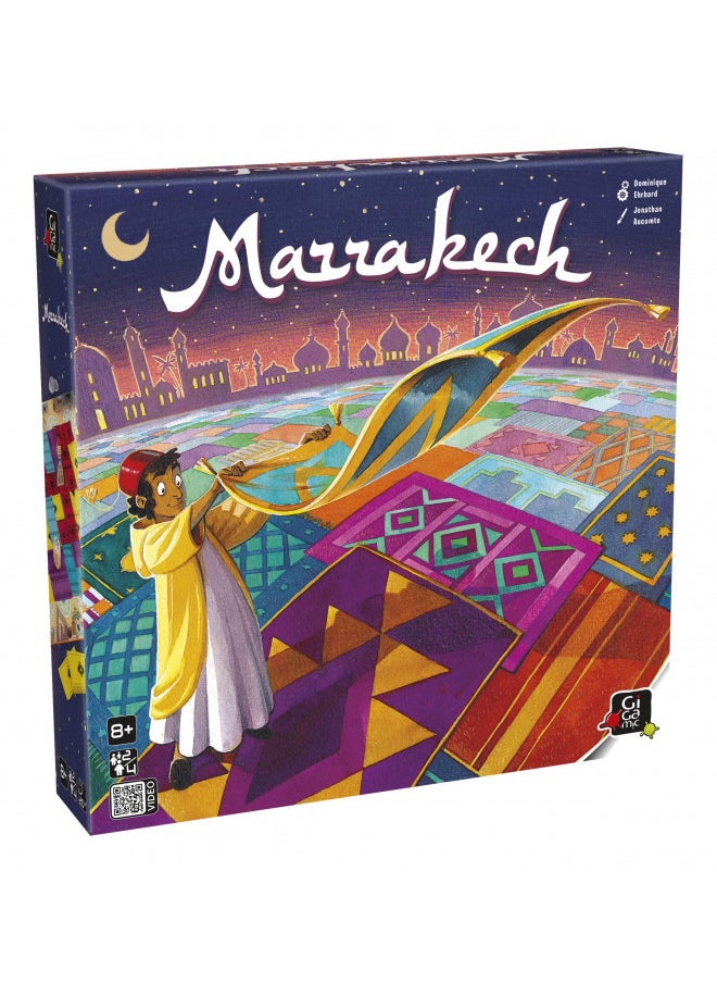 Marrakech | Strategy Game for Families and Adults | Ages 8+ | 2 to 4 Players | 20 Minutes