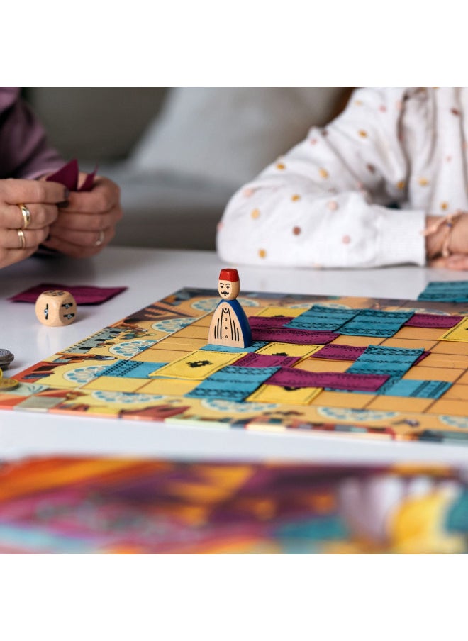 Marrakech | Strategy Game for Families and Adults | Ages 8+ | 2 to 4 Players | 20 Minutes