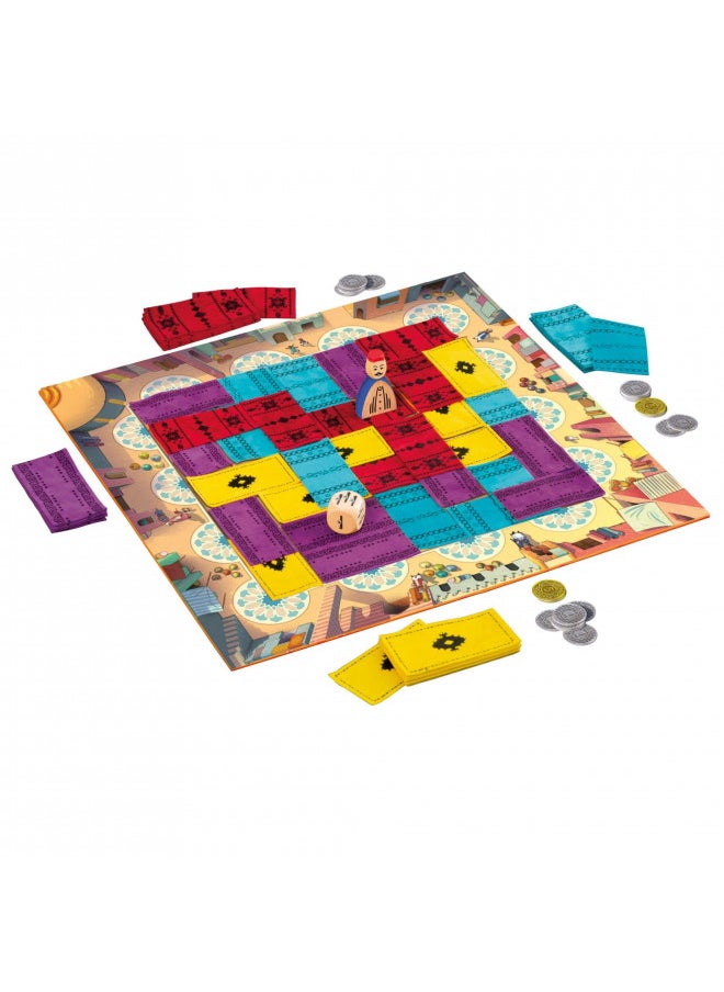 Marrakech | Strategy Game for Families and Adults | Ages 8+ | 2 to 4 Players | 20 Minutes