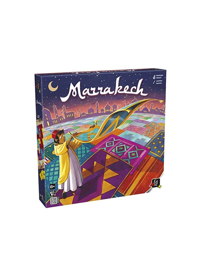 Marrakech | Strategy Game for Families and Adults | Ages 8+ | 2 to 4 Players | 20 Minutes