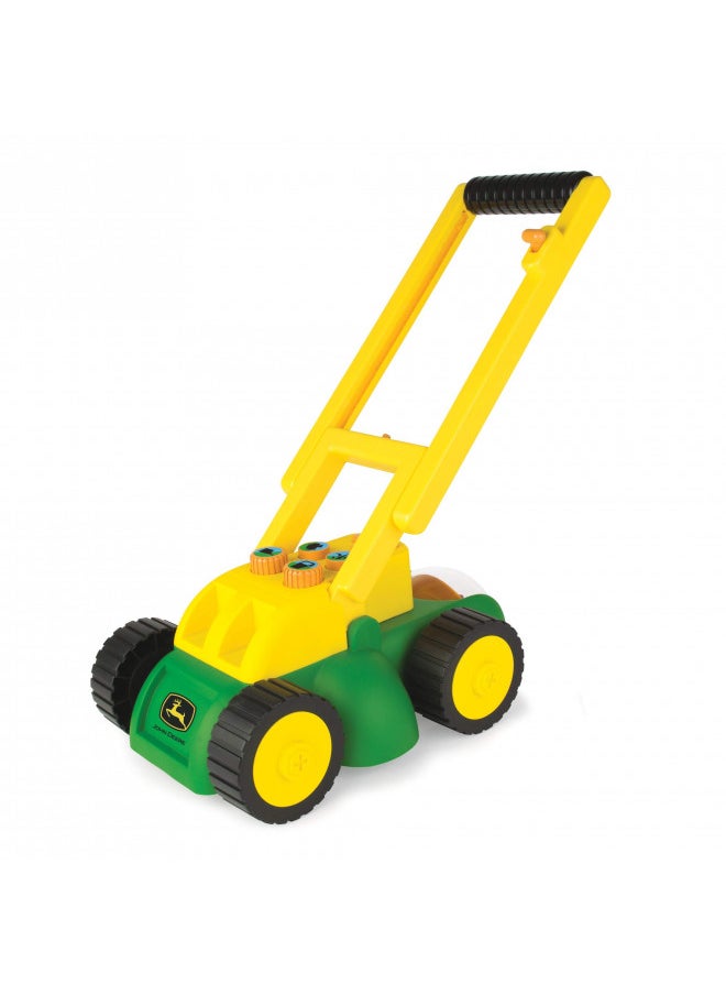 John Deere Electronic Toy Lawn Mower - Lawn Mower Toy with Interactive Sounds and Buttons - Toddler Outdoor Toys - Summer Toys - Ages 2 Years and Up