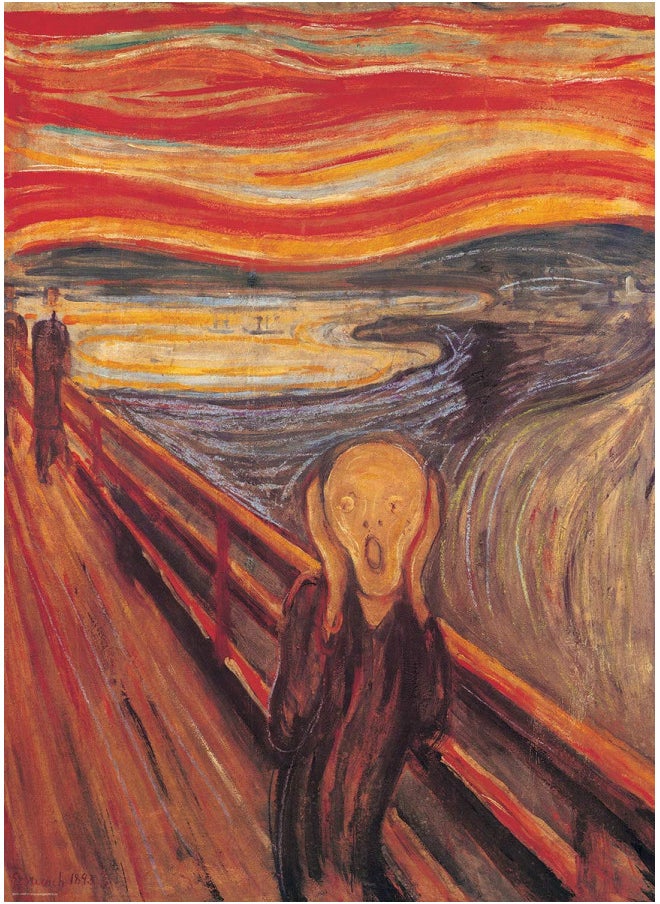 EuroGraphics The Scream by Edvard Munch Puzzle (1000-Piece), (Model: 6000-4489)