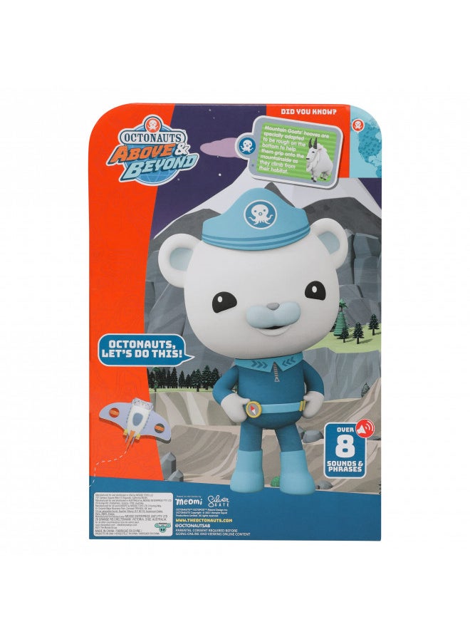 Octonauts Above & Beyond | Talking Plush Captain Barnacles Toy | Over 8 Sounds and Phrases