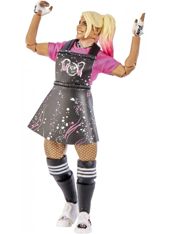 Mattel Ultimate Edition Alexa Bliss Action Figure, 6-inch Collectible with Interchangeable Heads, Swappable Hands & Entrance Gear for Ages 8 Years Old & Up