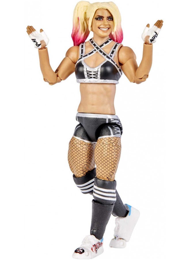 Mattel Ultimate Edition Alexa Bliss Action Figure, 6-inch Collectible with Interchangeable Heads, Swappable Hands & Entrance Gear for Ages 8 Years Old & Up