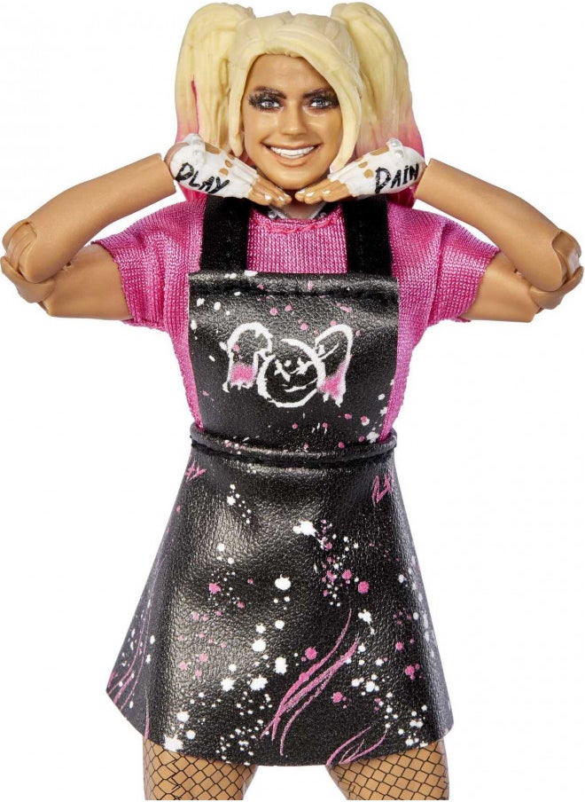 Mattel Ultimate Edition Alexa Bliss Action Figure, 6-inch Collectible with Interchangeable Heads, Swappable Hands & Entrance Gear for Ages 8 Years Old & Up