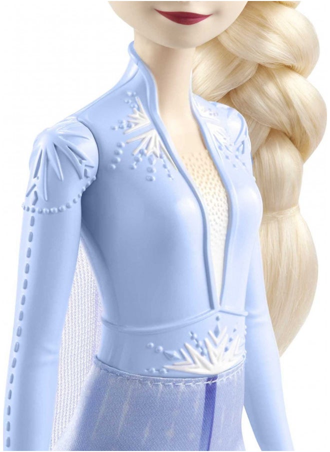 Mattel Disney Frozen Elsa Fashion Doll & Accessory, Signature Look, Toy Inspired by the Movie Mattel Disney Frozen 2