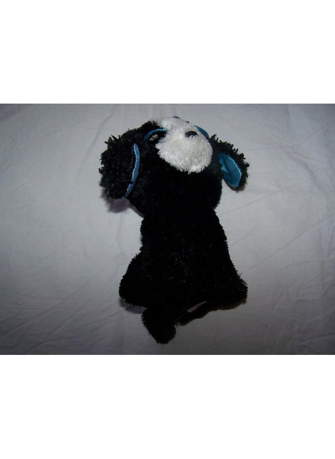 Ty Beanie Tracey Dog Plush, Black/White, Regular