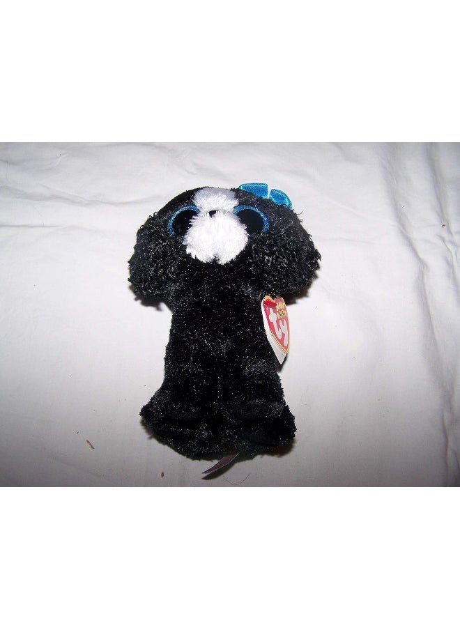 Ty Beanie Tracey Dog Plush, Black/White, Regular