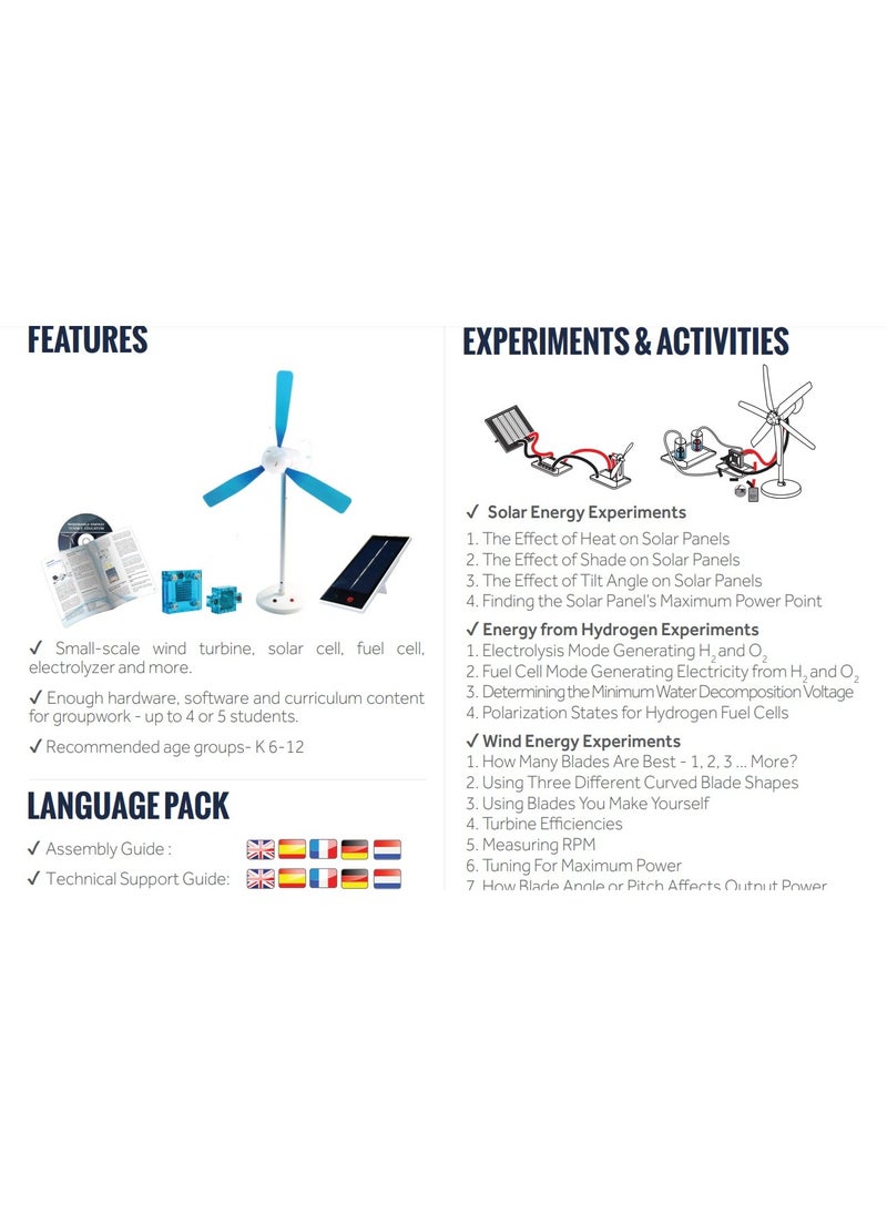 Renewable Energy Science Education Kit 2.0