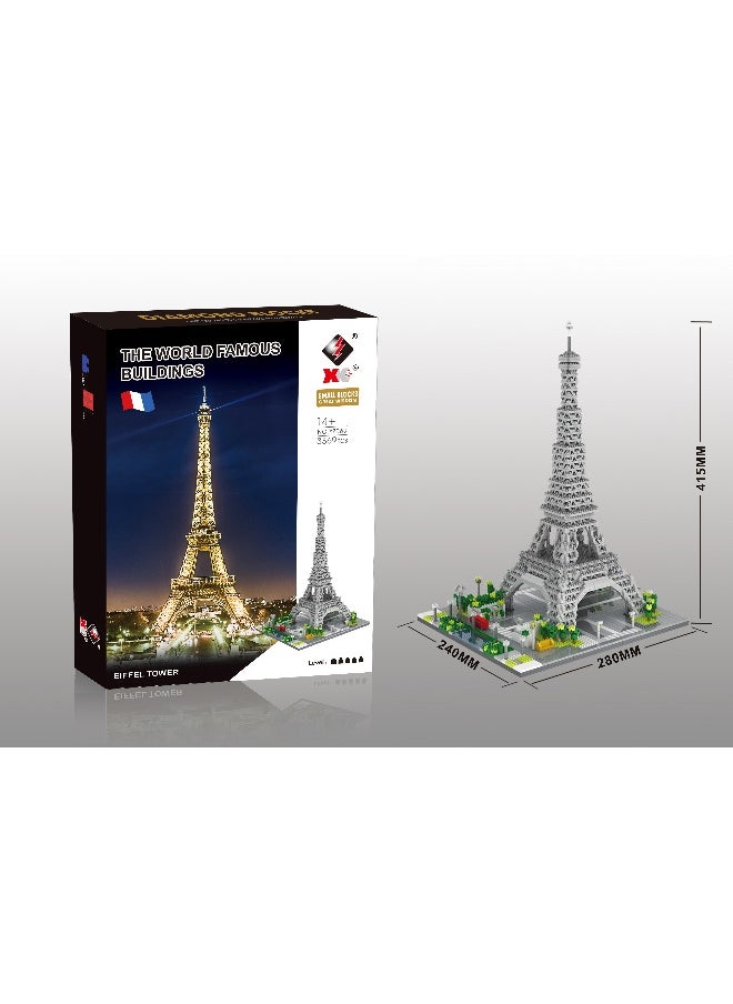 MiniCity - Eiffel Tower Building Blocks (3369 Pcs)