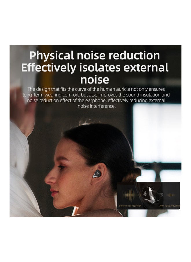 Hybrid Wireless In-Ear Earphone Black