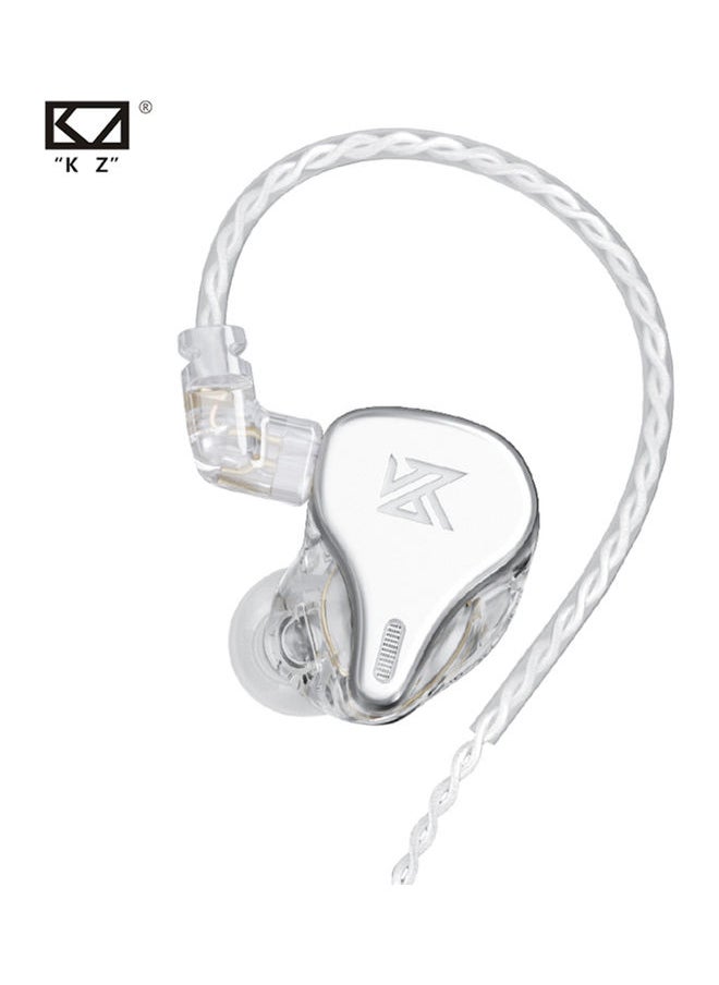 Array Type Three-Unit Dynamic In Ear Wired Headphone No Mic Grey