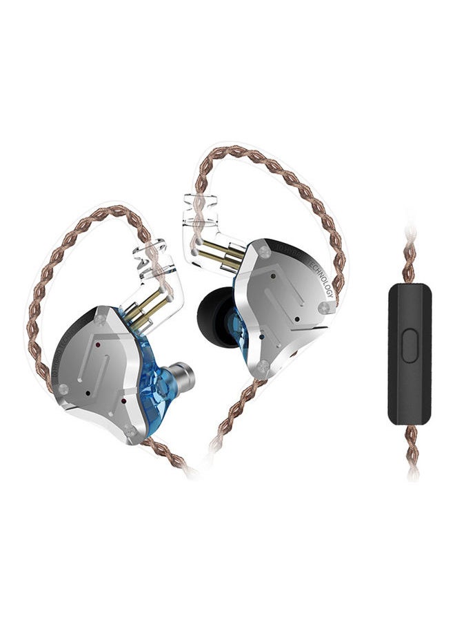 3.5mm Wired Earphone Blue