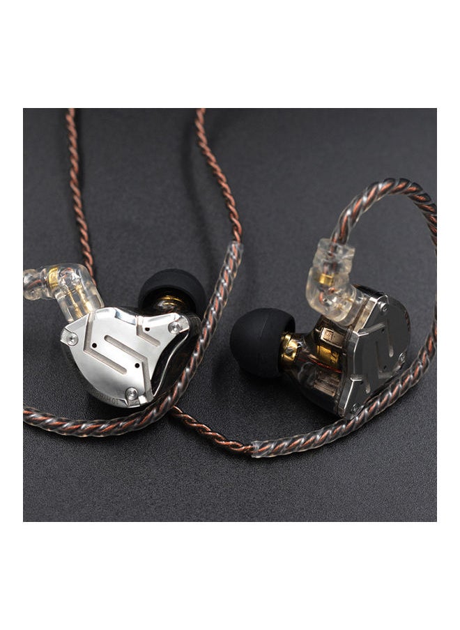 Hybrid Technology Earphone with Mic Glare Gold