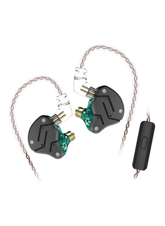 ZSN Wired In-Ear Headphones With Mic Black/White