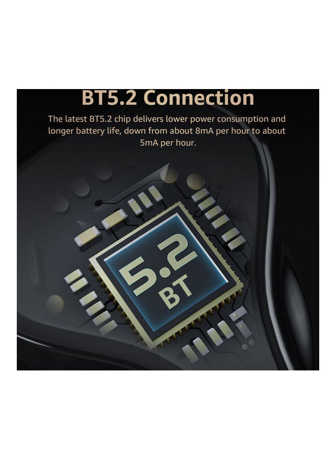 Bluetooth 5.2 TWS Earbuds Black