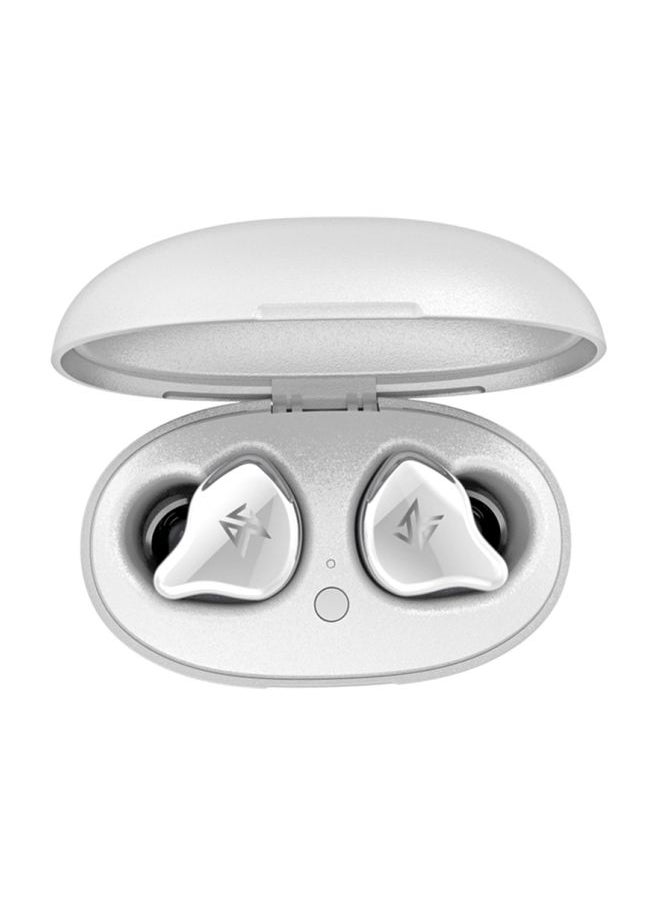 Bluetooth In-Ear Earbuds With Case White