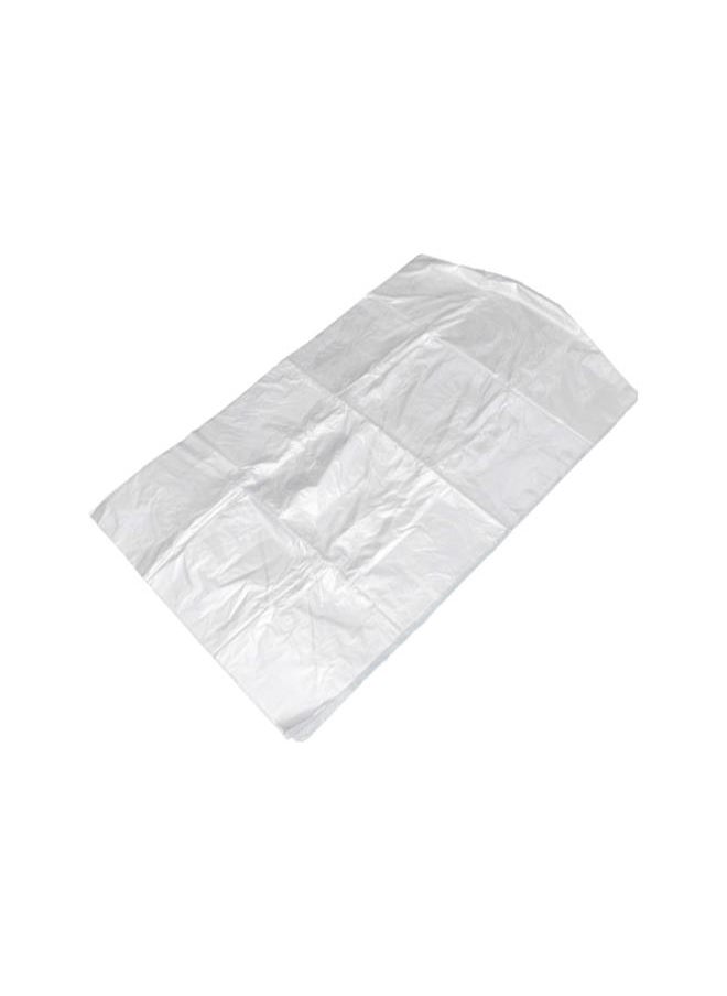 50pcs Dry Cleaner Bags Plastic Clear Garment Bags For Hanging Clothes Bags Transparent Clothing Cover Hanging Suit Dress Jacket Cover Disposable Dry Cleaning Laundrette Clothes Cover