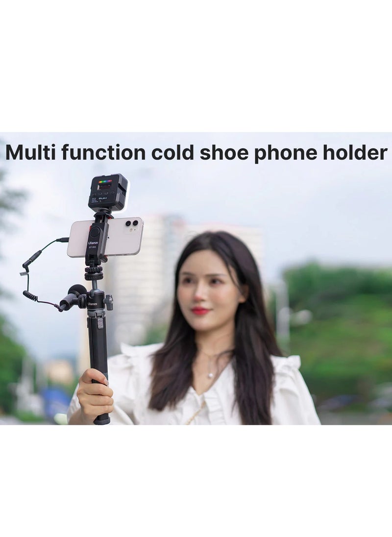 Ulanzi ST-06S Multi-Function Cold Shoe Smartphone Holder