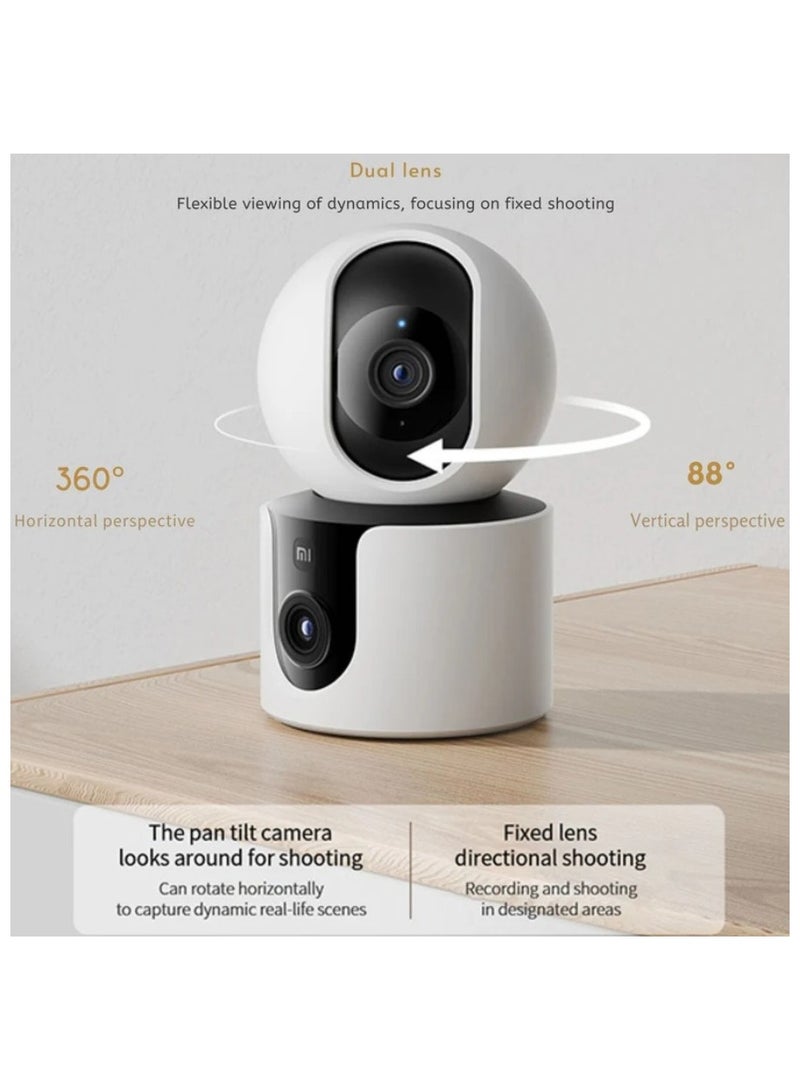 Smart Camera C300 Dual | 6 mm Telephoto lens | 2.8 mm Short-focus lens | 3MP Both Camera | White
