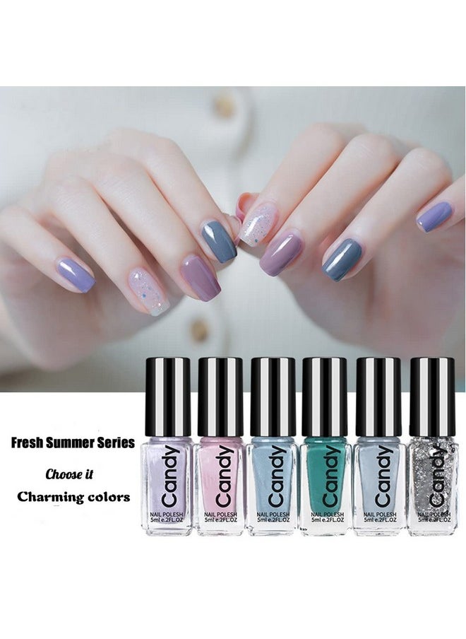 Dry Quickly Nail Polish - Not Easy Peel Off And Quick Drying Nail Polish Set For Women
