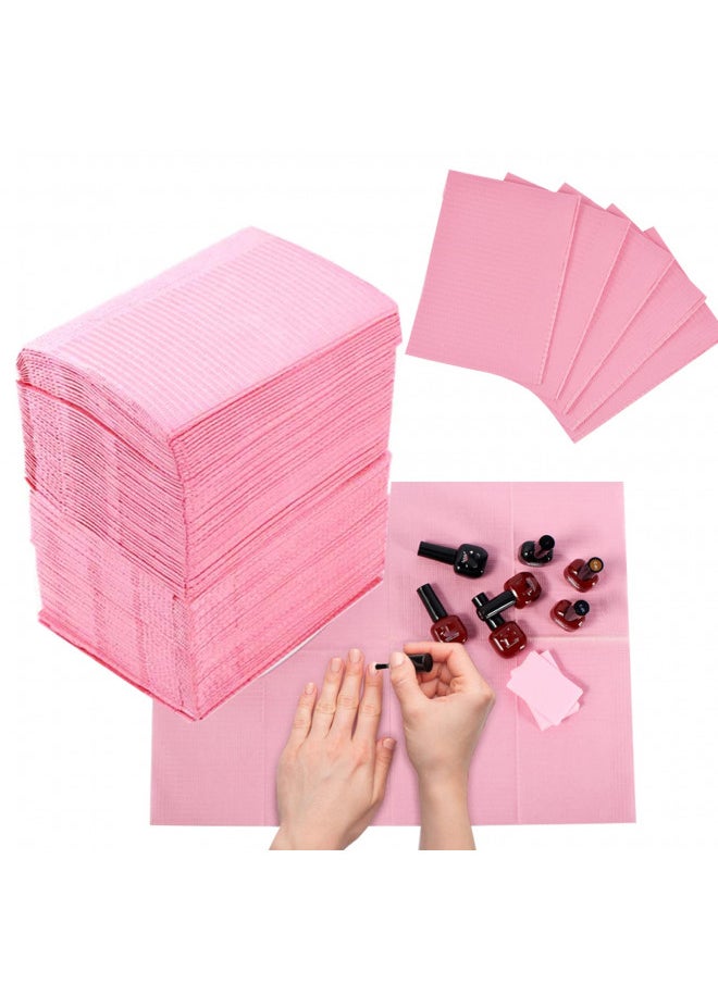 LXIANGN 125PCS Disposable Nail Art Table Towels Mat 13