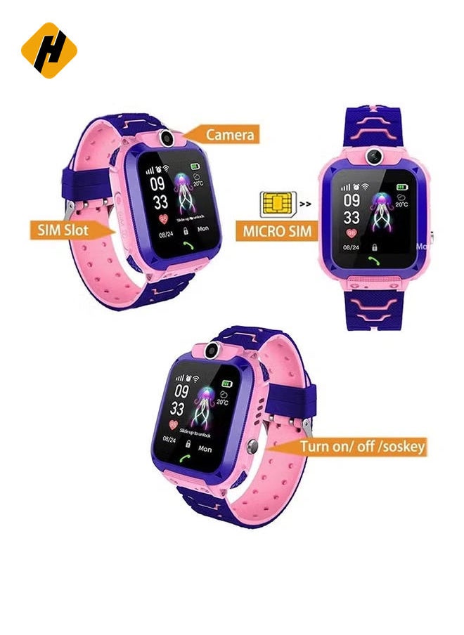 Anti-Lost Alarm Touch Screen Smartwatch