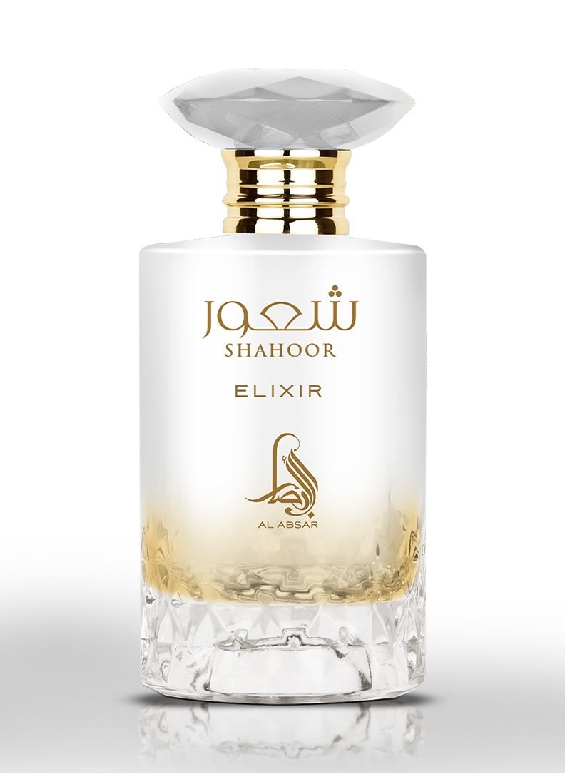 Al Absar Shahoor Elixir Perfume 100ML - Eau de Parfum - Premium ,With Sweet and Warm Gourmand Fragrance For Women