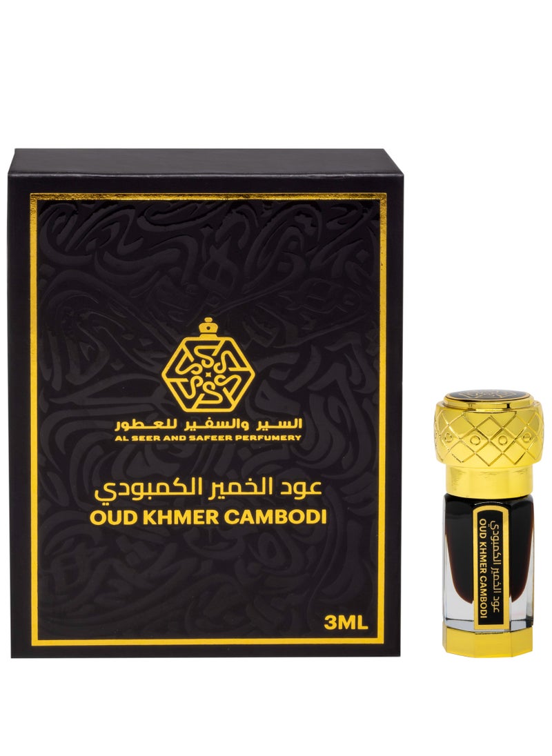 Al Seer And Safeer Oud Khemer Cambodi 3ml