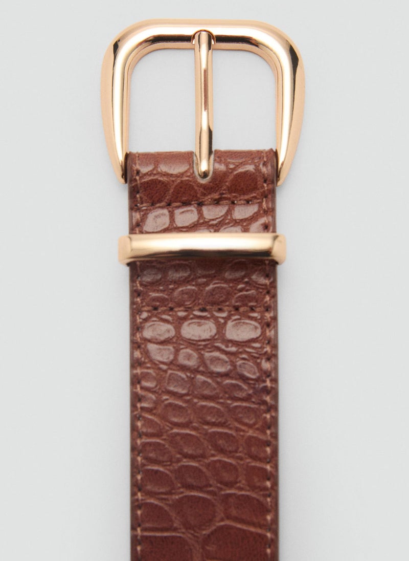 Crocodile-Effect Belt