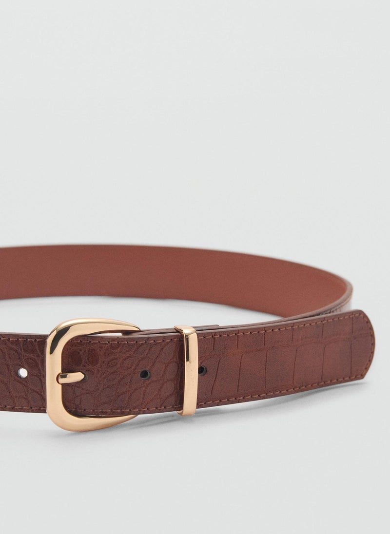 Crocodile-Effect Belt