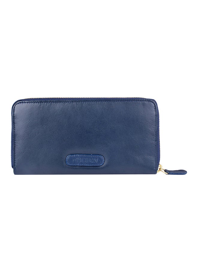 Atlanta Leather Wallet Midnight Blue