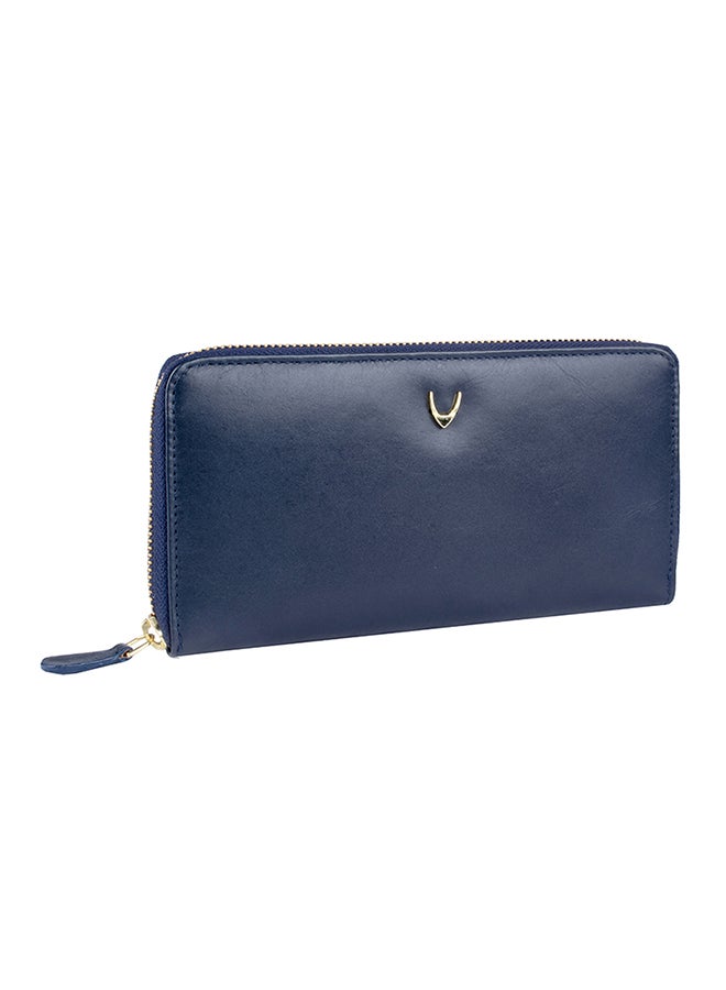 Atlanta Leather Wallet Midnight Blue