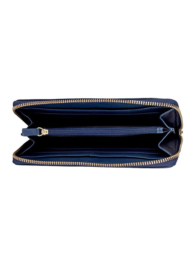 Atlanta Leather Wallet Midnight Blue