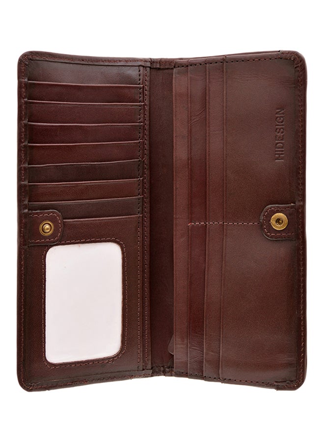 Ascot Leather Wallet Brown