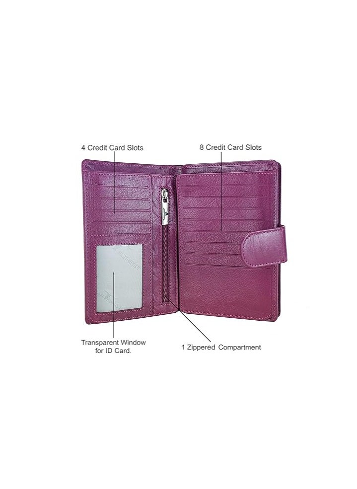 Urban Forest tammy Womens Leather Wallet Combo