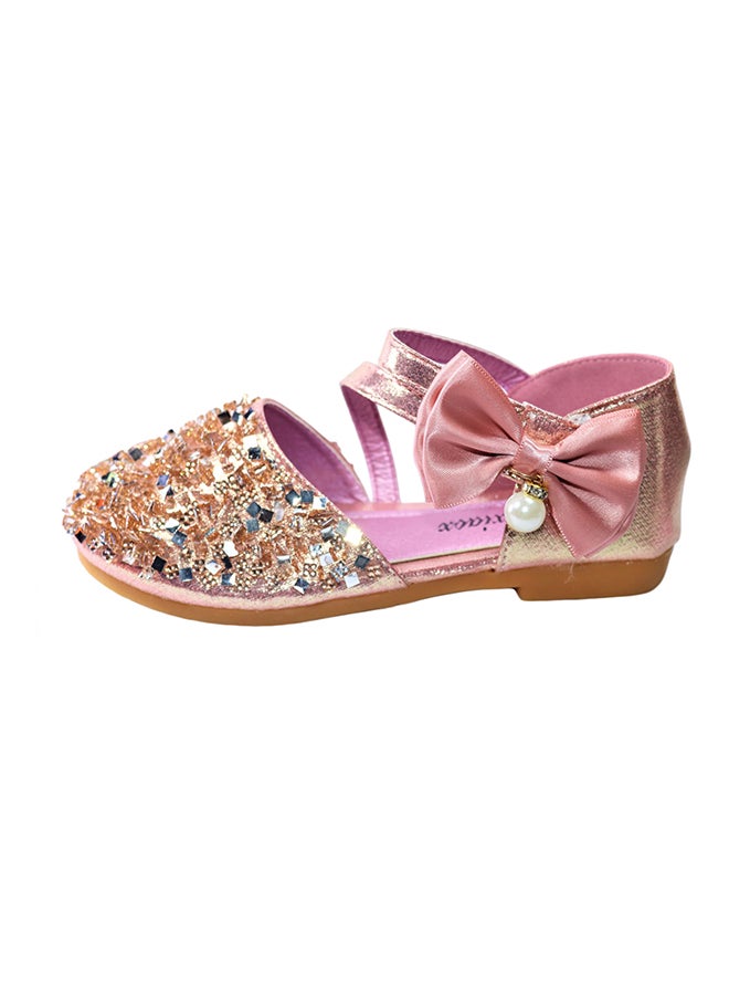 Girls Embellished Ballerinas pink