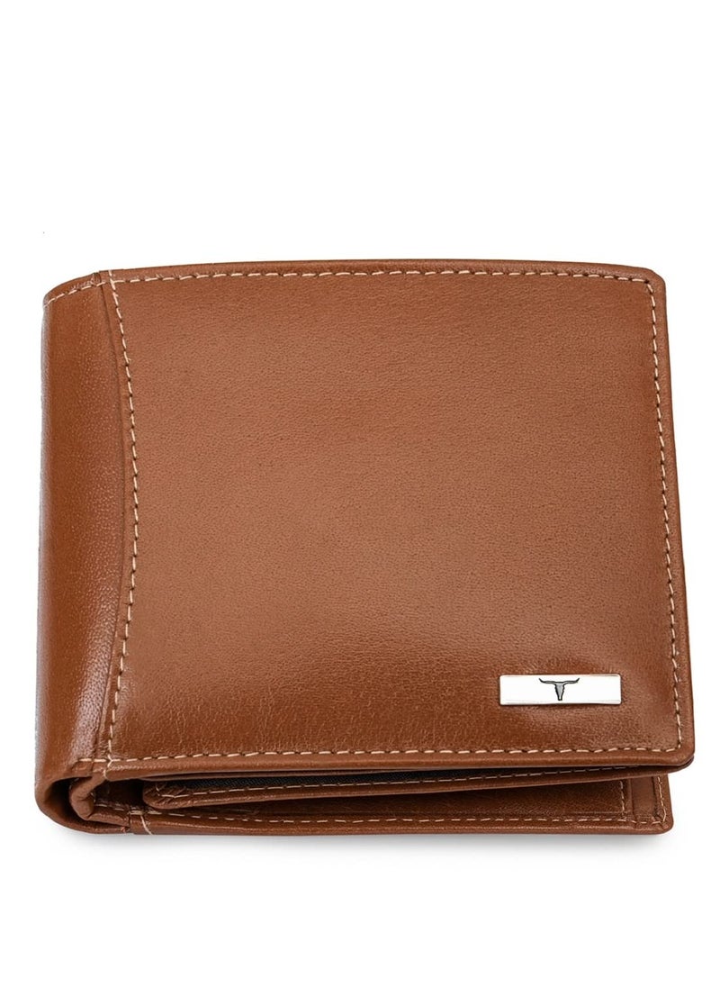 URBAN FOREST Oliver Cognac Leather Wallet for Men