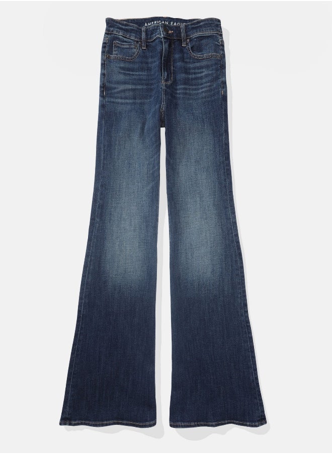 AE Next Level Super High-Waisted Flare Jean