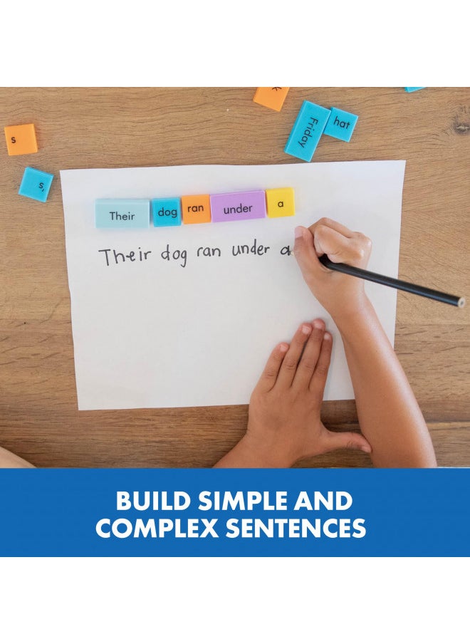 Educational Insights Sentence Building Dominoes, Learn to Write Manipulatives for Classroom & Home, Set of 114 Double-Sided Dominoes, Ages 6+