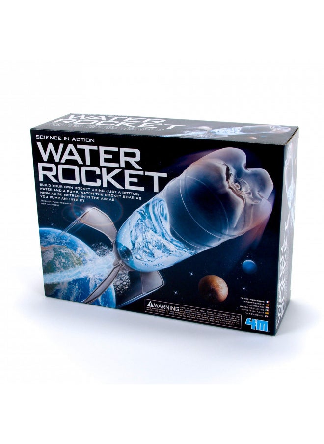 4M Water Rocket Kit, DIY Science Space Stem Toys, For Boys & Girls Ages 8+