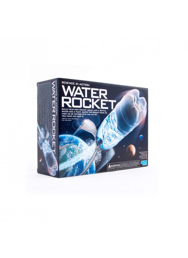 4M Water Rocket Kit, DIY Science Space Stem Toys, For Boys & Girls Ages 8+