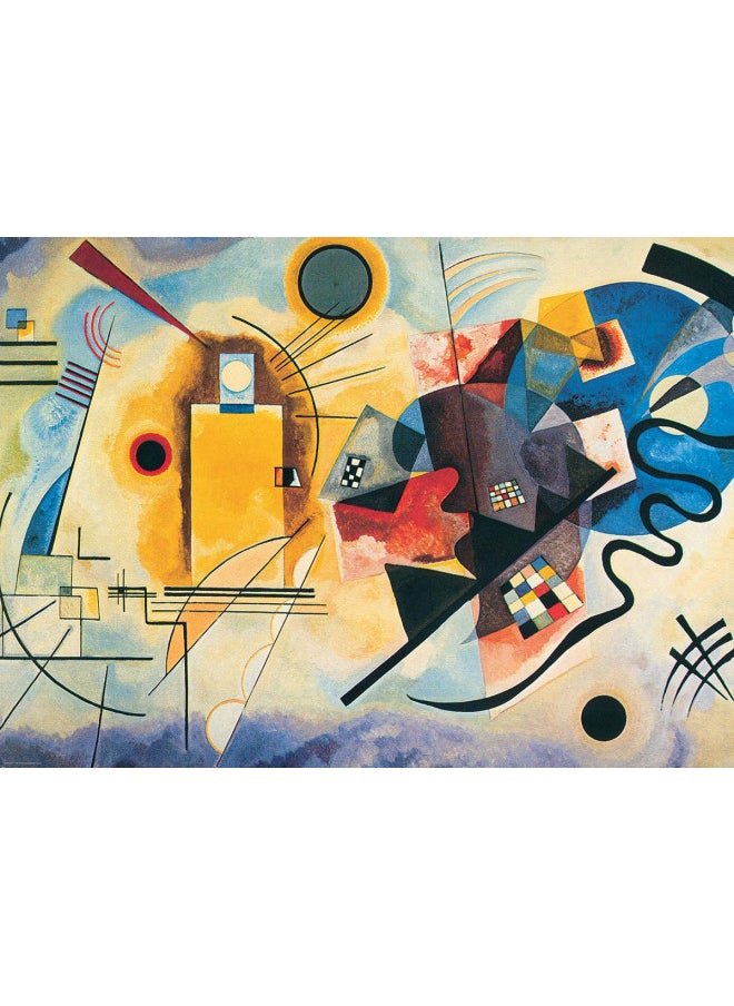 EuroGraphics Gelb Rot Blau by Kandinsky 1000 Piece Puzzle