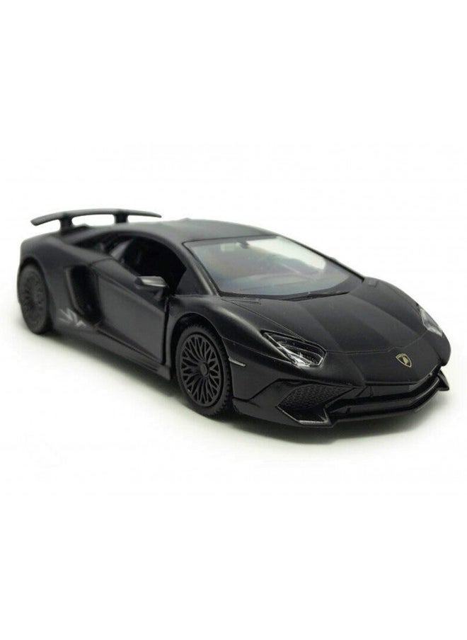 Lamborghini Matt Black Aventador LP 700-4 1:38 5