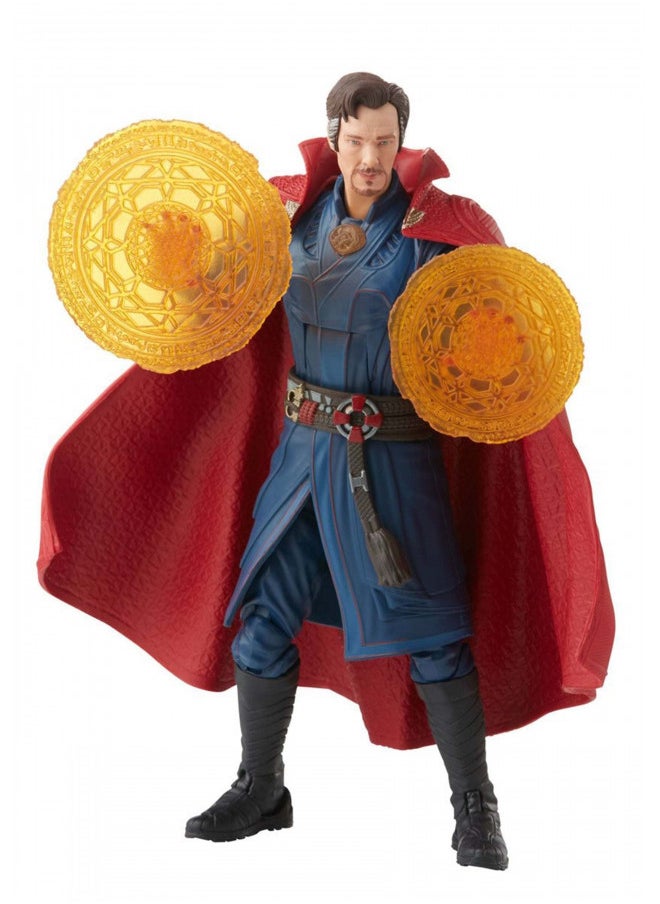 Marvel Legends Series Doctor Strange in The Multiverse of Madness 6-inch Collectible Doctor Strange Cinematic Universe Action Figure Toy, 4 Accessories