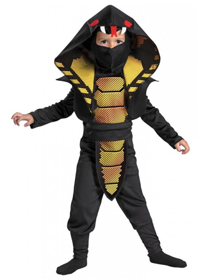 Cobra Ninja Toddler Costume, 3T-4T